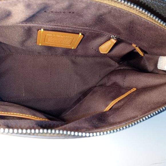 Coach Bags Coach Shay Shoulder Bag Soft Pebble Leather And Suede Pewtervintage Khaki Poshmark